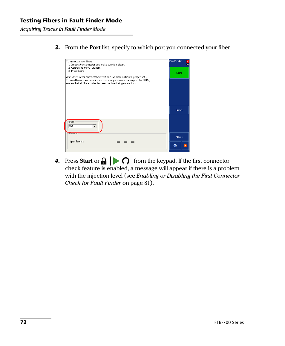 EXFO FTB-700 for FTB-1 User Manual | Page 80 / 329