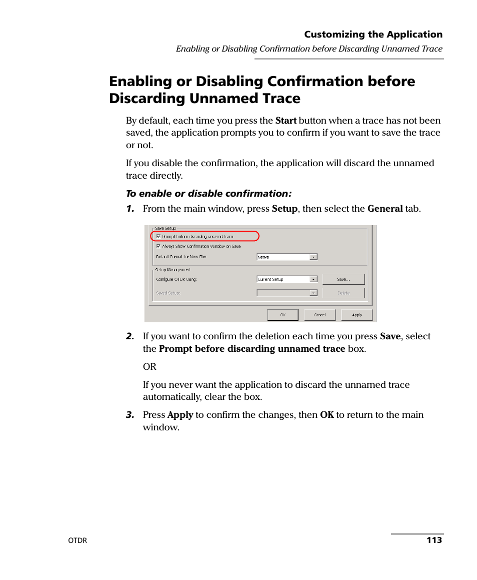 EXFO FTB-7000 OTDR Series for FTB-500 User Manual | Page 127 / 482