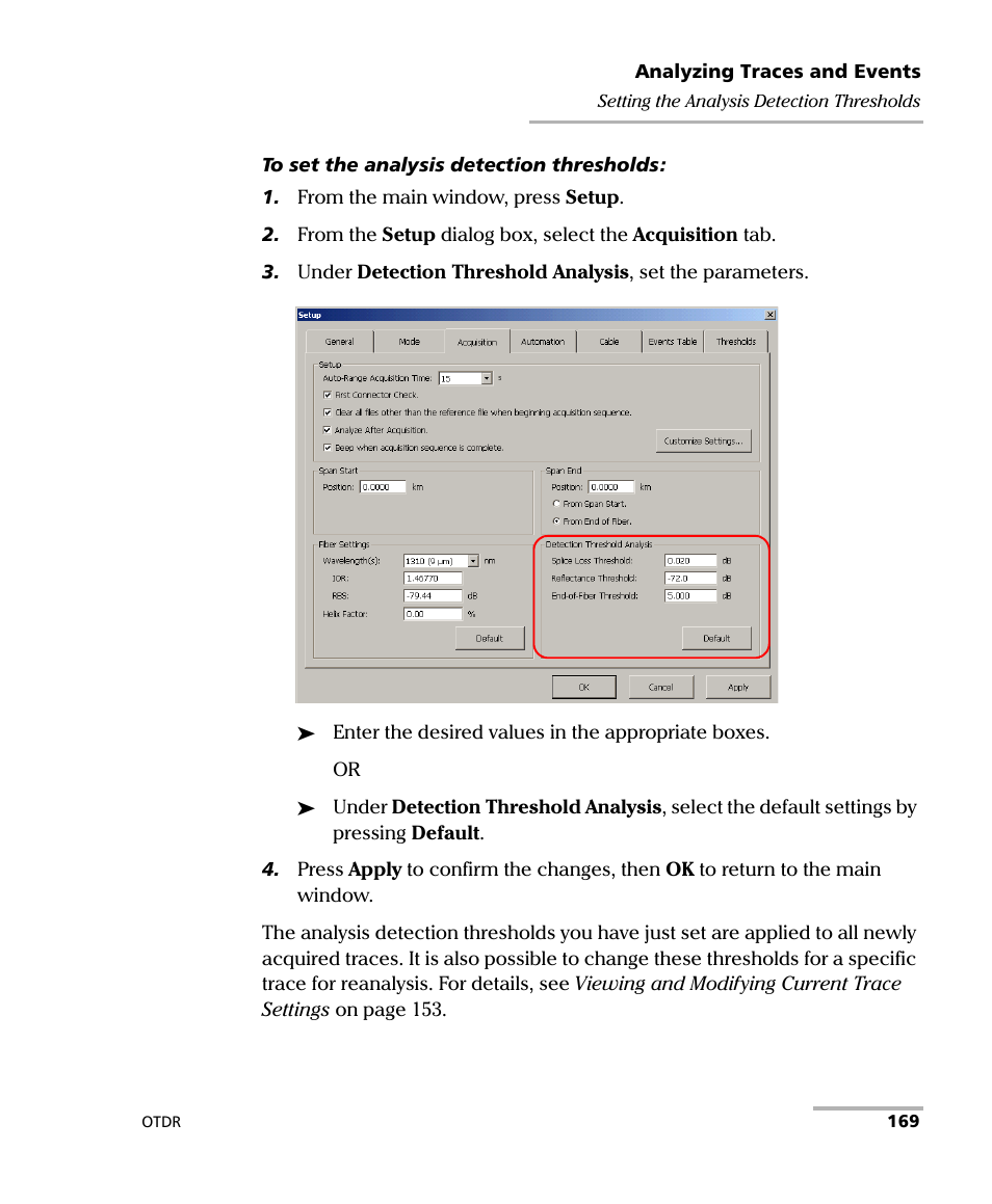 EXFO FTB-7000 OTDR Series for FTB-500 User Manual | Page 183 / 482