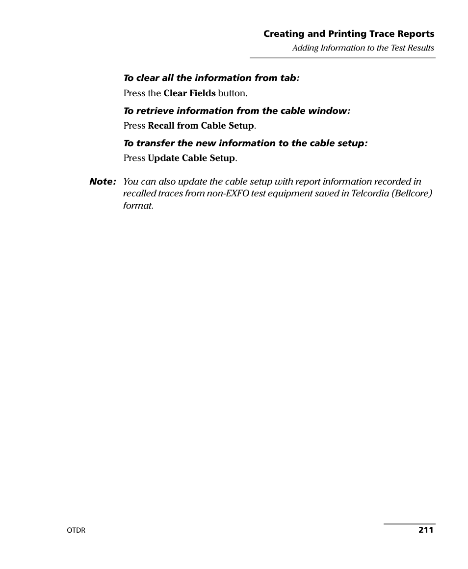 EXFO FTB-7000 OTDR Series for FTB-500 User Manual | Page 225 / 482