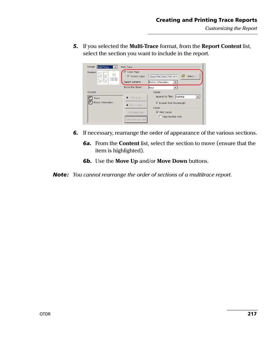 EXFO FTB-7000 OTDR Series for FTB-500 User Manual | Page 231 / 482