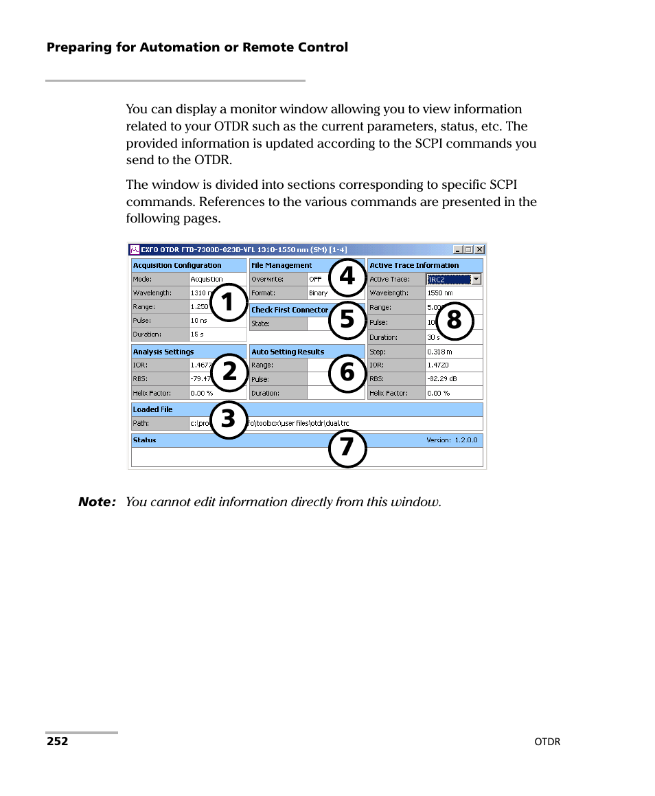 EXFO FTB-7000 OTDR Series for FTB-500 User Manual | Page 266 / 482