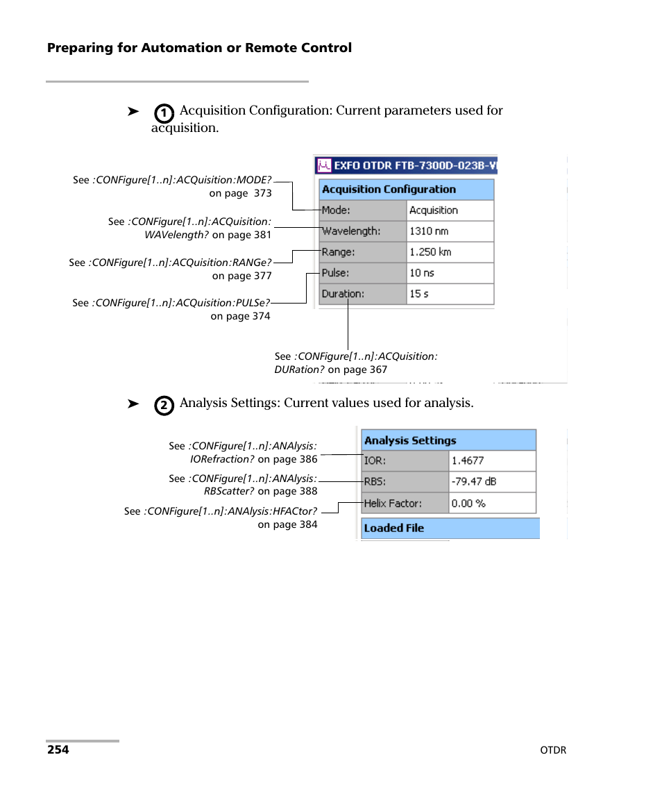 EXFO FTB-7000 OTDR Series for FTB-500 User Manual | Page 268 / 482