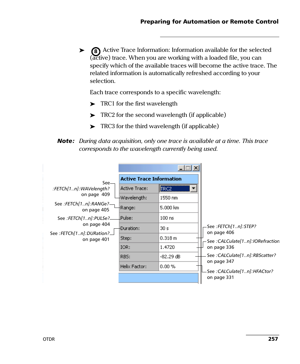 EXFO FTB-7000 OTDR Series for FTB-500 User Manual | Page 271 / 482