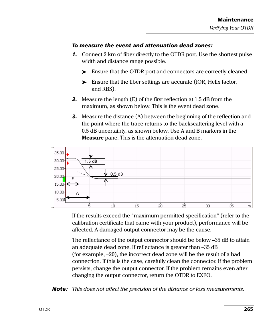 EXFO FTB-7000 OTDR Series for FTB-500 User Manual | Page 279 / 482