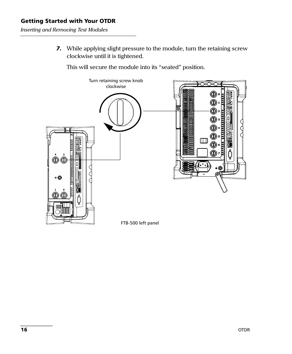 EXFO FTB-7000 OTDR Series for FTB-500 User Manual | Page 30 / 482