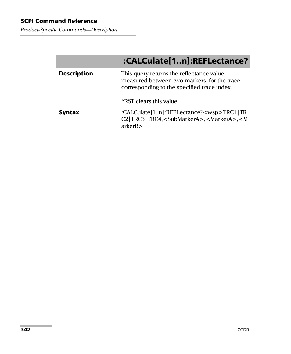 Calculate[1..n]:reflectance | EXFO FTB-7000 OTDR Series for FTB-500 User Manual | Page 356 / 482