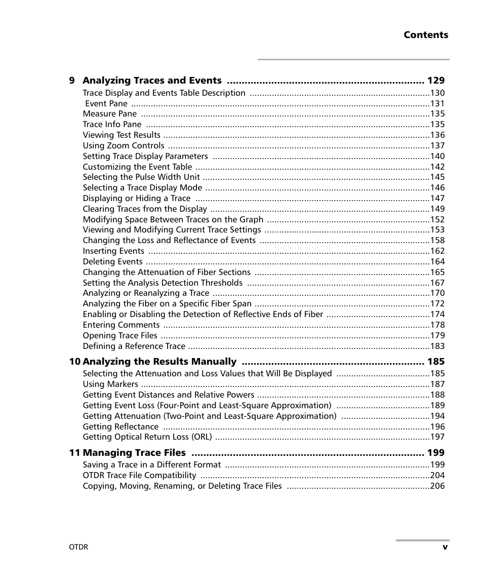 EXFO FTB-7000 OTDR Series for FTB-500 User Manual | Page 5 / 482