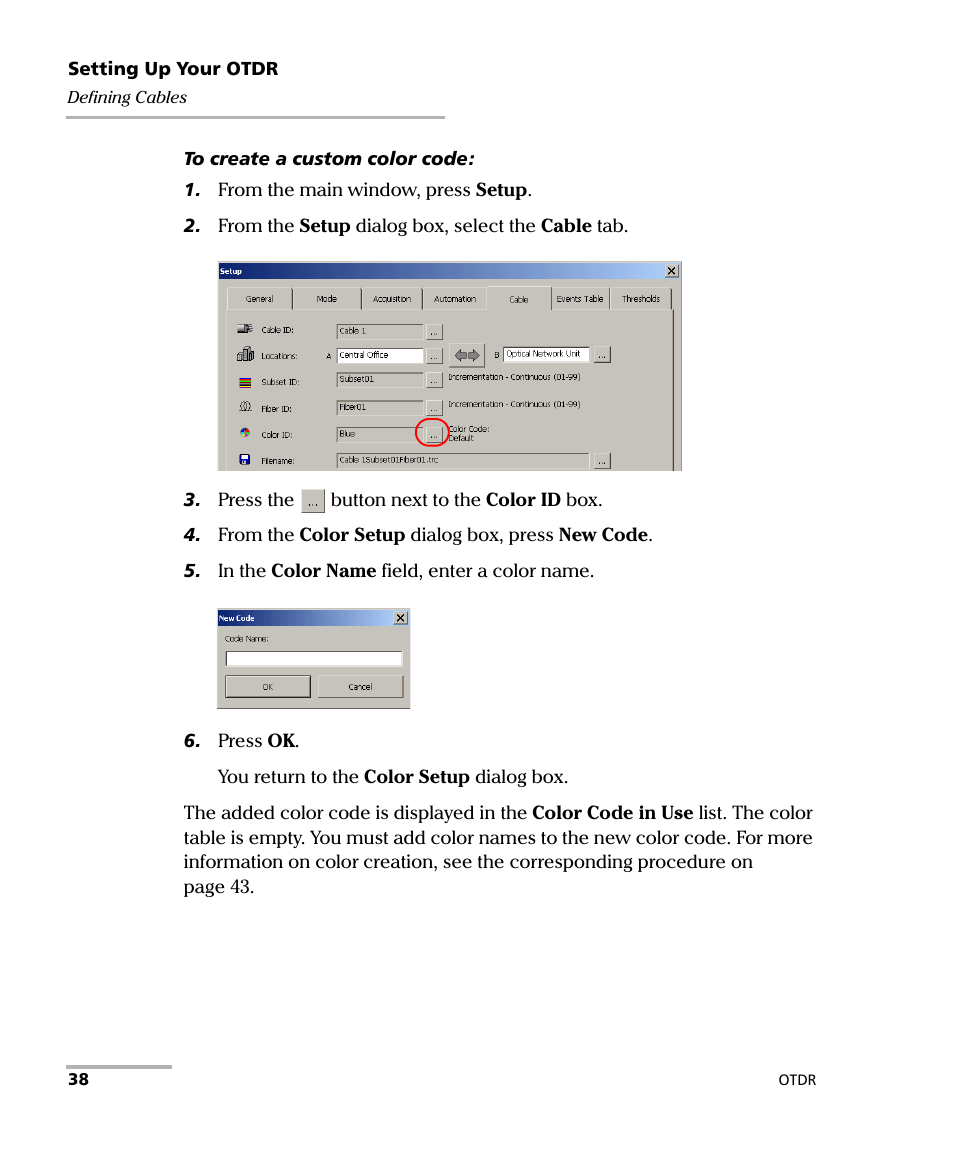 EXFO FTB-7000 OTDR Series for FTB-500 User Manual | Page 52 / 482
