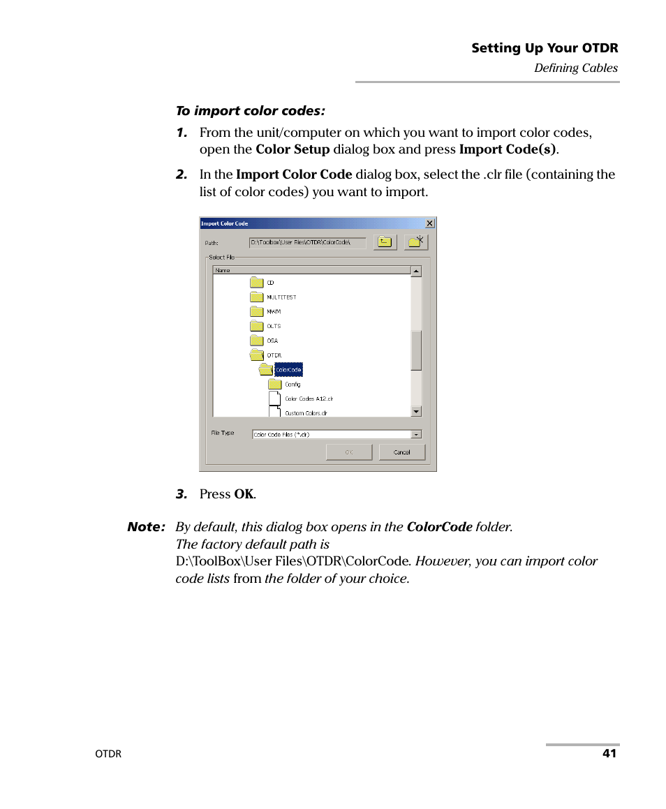 EXFO FTB-7000 OTDR Series for FTB-500 User Manual | Page 55 / 482