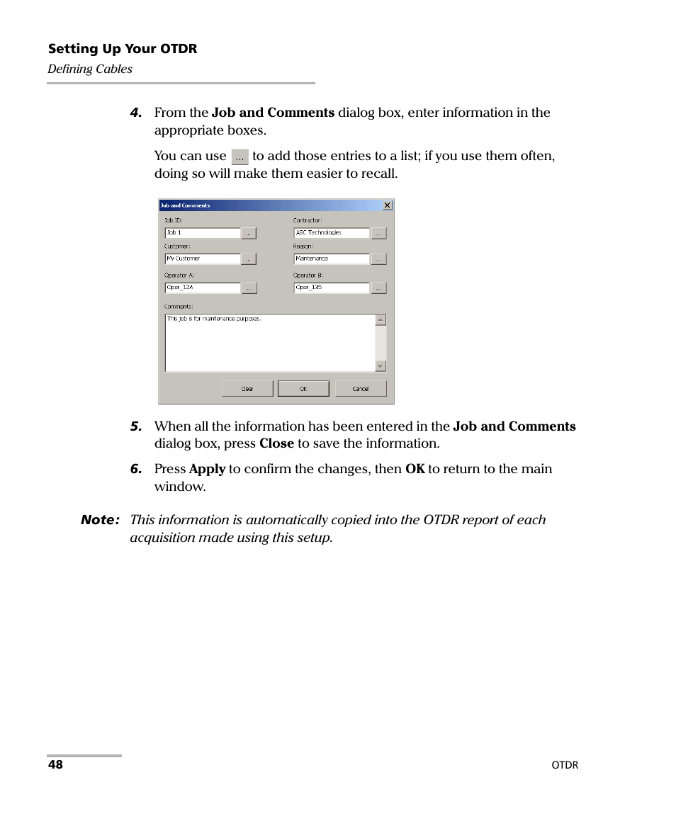 EXFO FTB-7000 OTDR Series for FTB-500 User Manual | Page 62 / 482