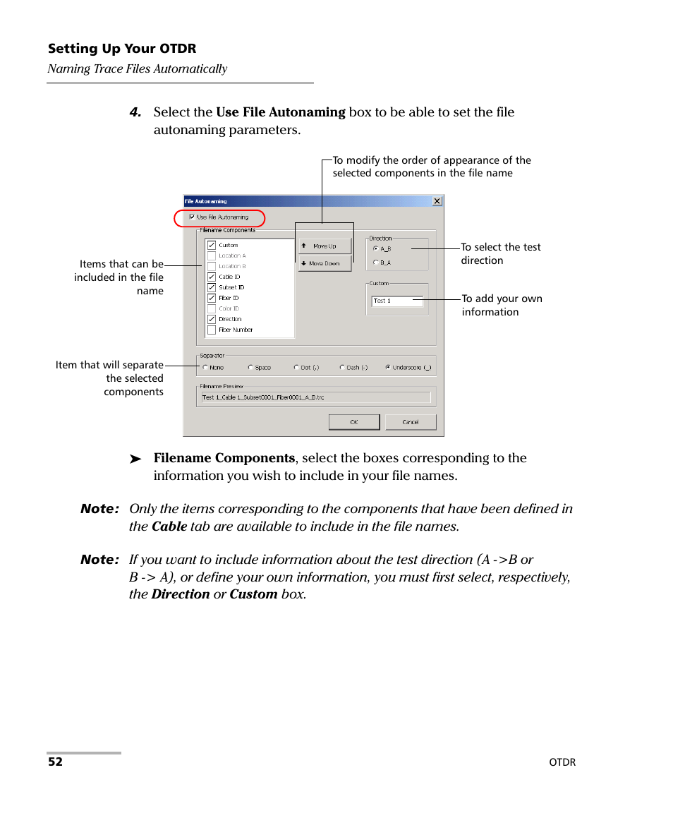 EXFO FTB-7000 OTDR Series for FTB-500 User Manual | Page 66 / 482