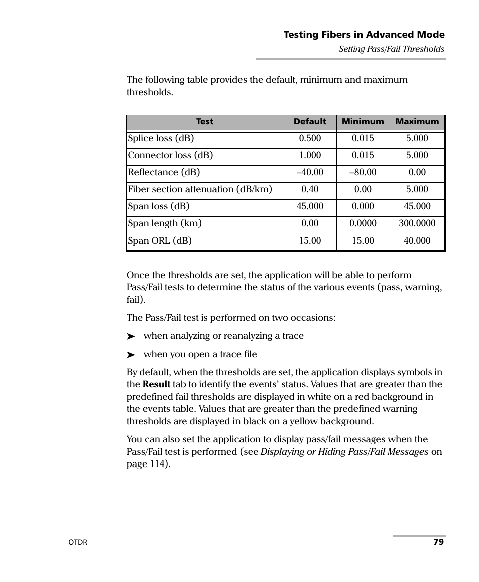 EXFO FTB-7000 OTDR Series for FTB-500 User Manual | Page 93 / 482