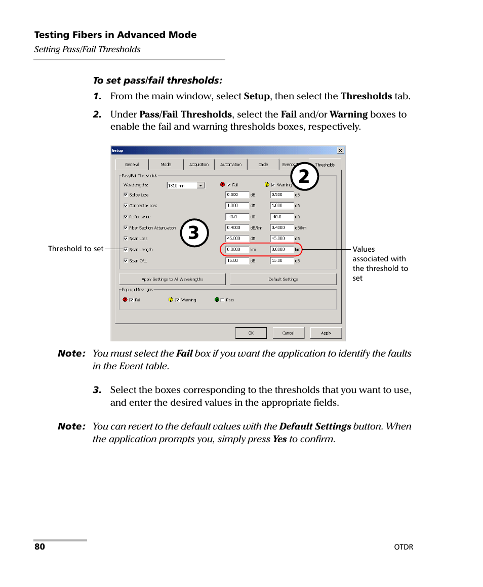 EXFO FTB-7000 OTDR Series for FTB-500 User Manual | Page 94 / 482