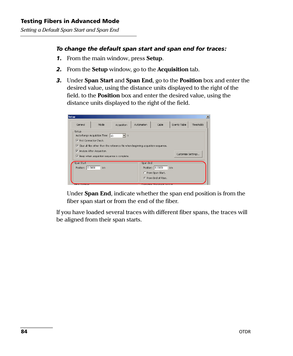 EXFO FTB-7000 OTDR Series for FTB-500 User Manual | Page 98 / 482