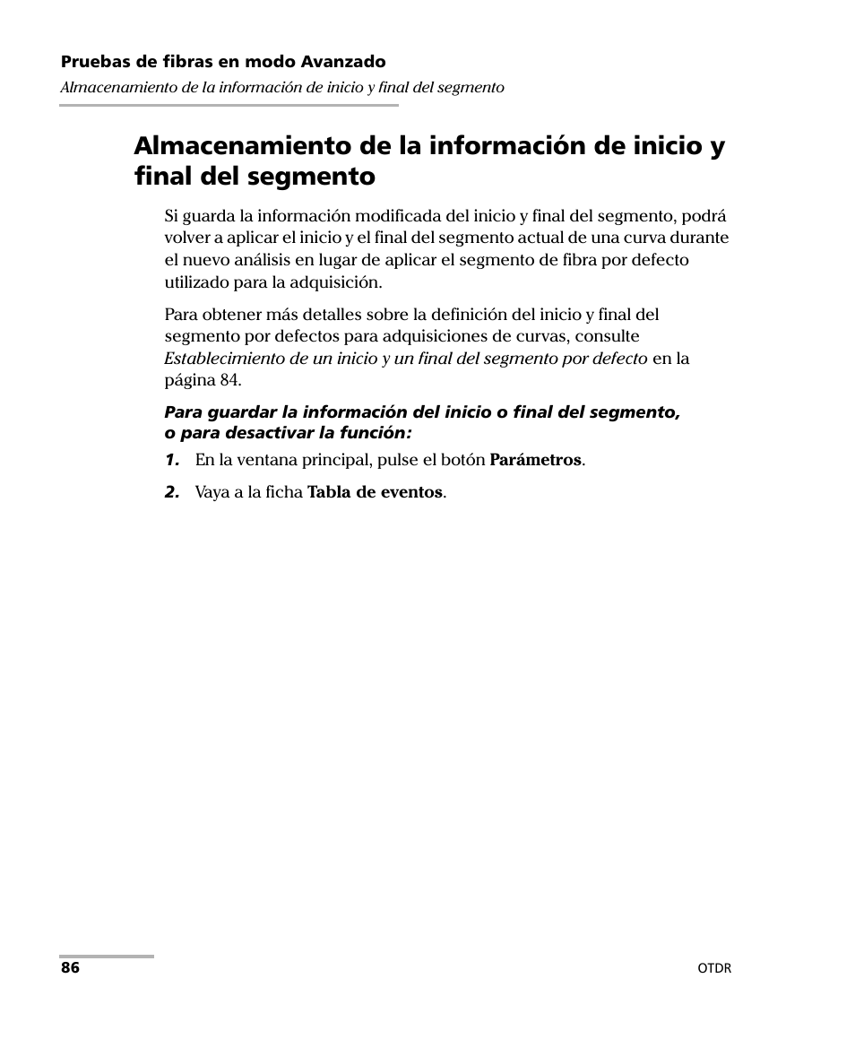 EXFO FTB-7000 OTDR Series for FTB-500 User Manual | Page 100 / 489