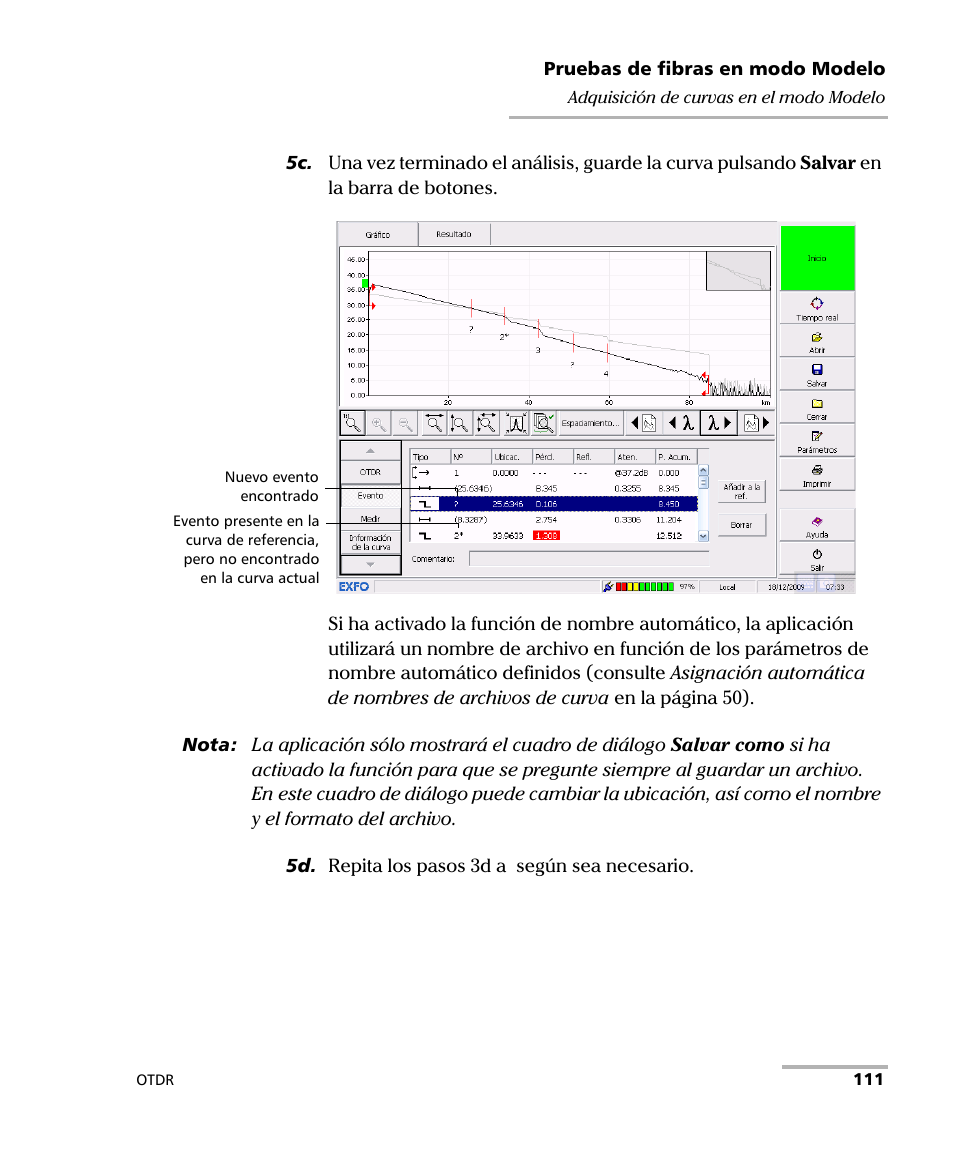 EXFO FTB-7000 OTDR Series for FTB-500 User Manual | Page 125 / 489