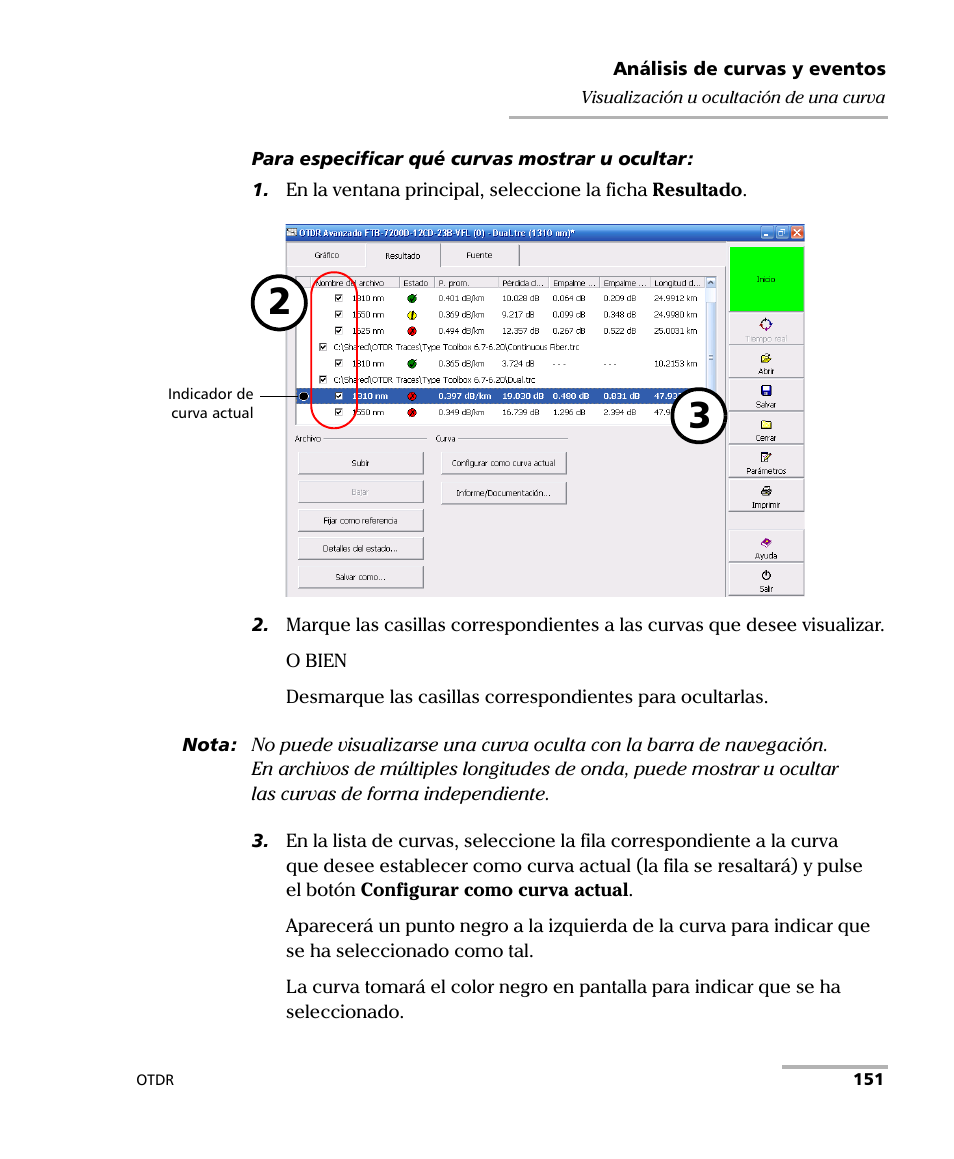 EXFO FTB-7000 OTDR Series for FTB-500 User Manual | Page 165 / 489