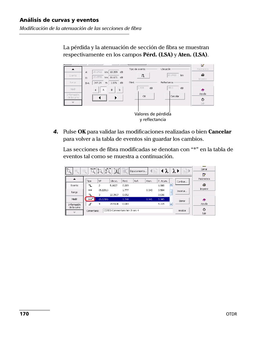 EXFO FTB-7000 OTDR Series for FTB-500 User Manual | Page 184 / 489