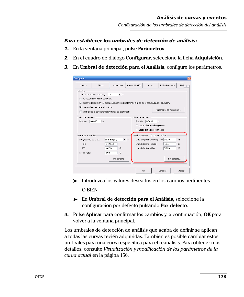 EXFO FTB-7000 OTDR Series for FTB-500 User Manual | Page 187 / 489