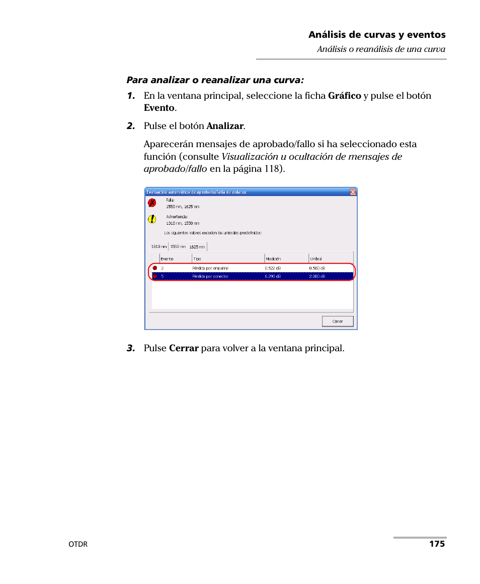 EXFO FTB-7000 OTDR Series for FTB-500 User Manual | Page 189 / 489