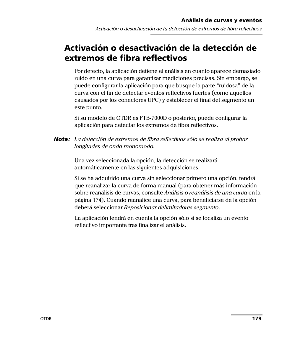 EXFO FTB-7000 OTDR Series for FTB-500 User Manual | Page 193 / 489