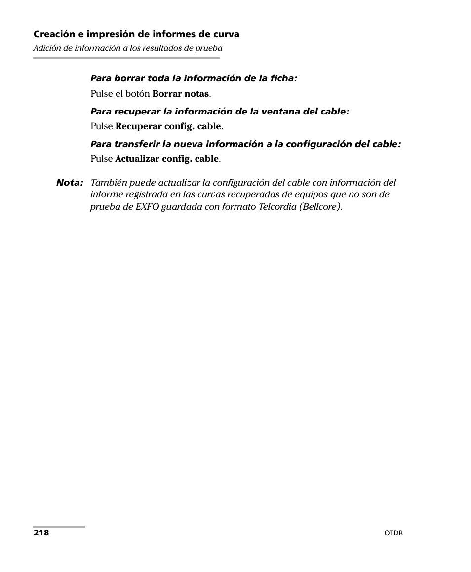EXFO FTB-7000 OTDR Series for FTB-500 User Manual | Page 232 / 489