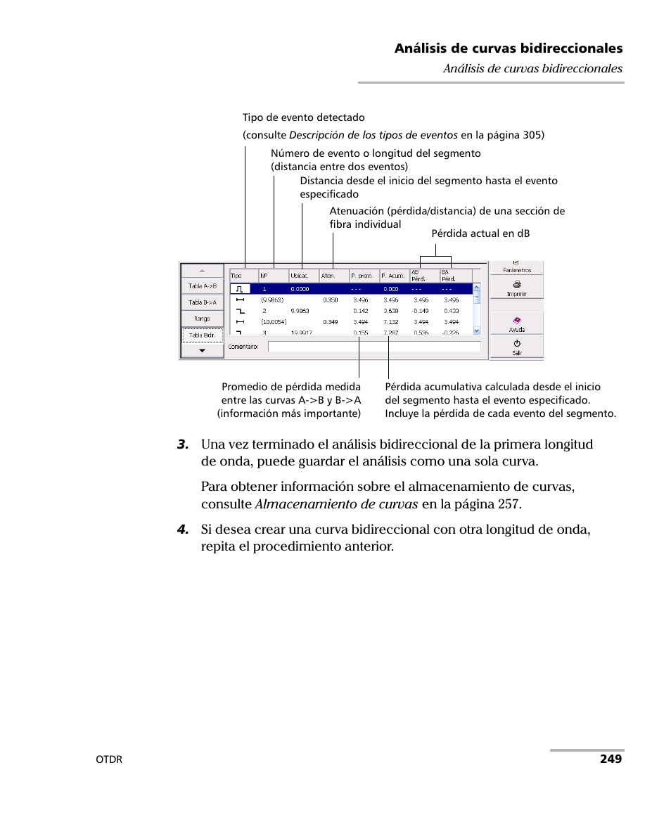 EXFO FTB-7000 OTDR Series for FTB-500 User Manual | Page 263 / 489