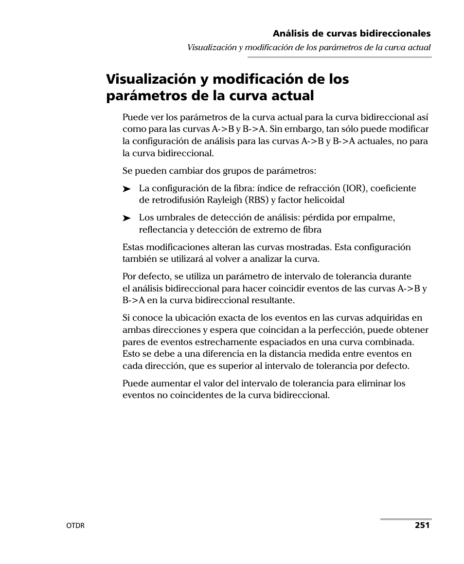EXFO FTB-7000 OTDR Series for FTB-500 User Manual | Page 265 / 489