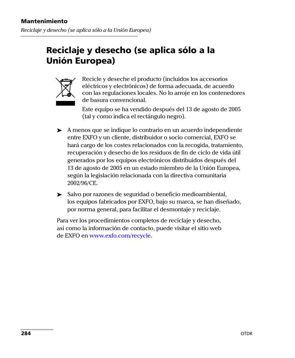 EXFO FTB-7000 OTDR Series for FTB-500 User Manual | Page 298 / 489