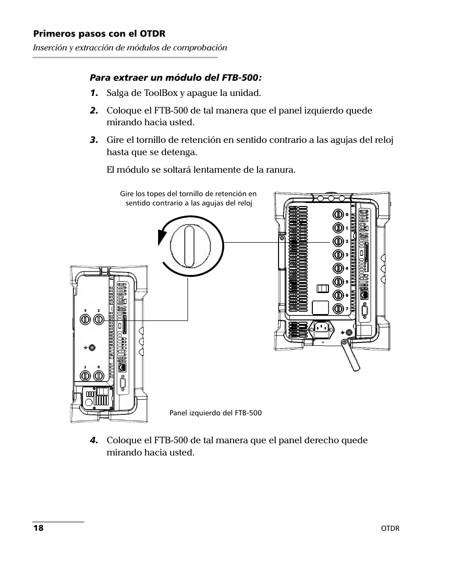 EXFO FTB-7000 OTDR Series for FTB-500 User Manual | Page 32 / 489