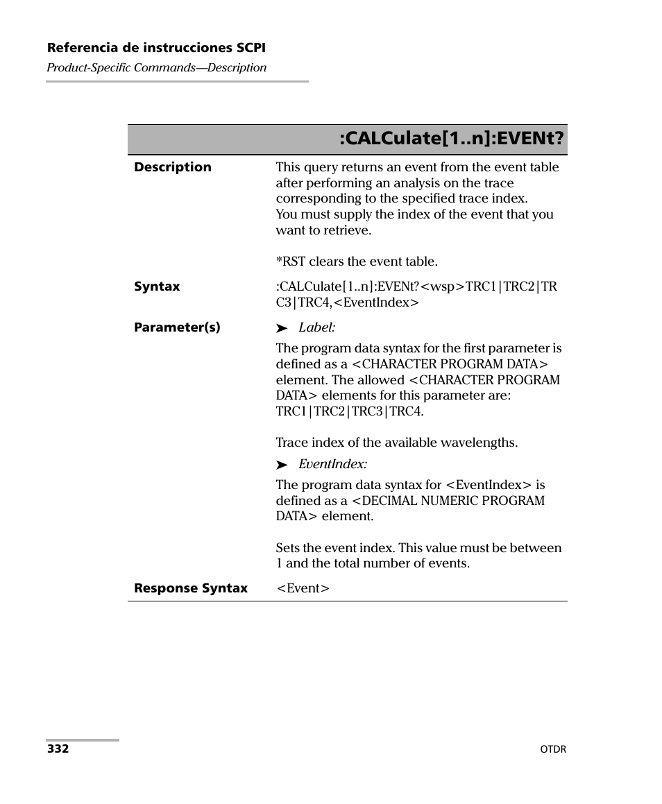 Calculate[1..n]:event | EXFO FTB-7000 OTDR Series for FTB-500 User Manual | Page 346 / 489