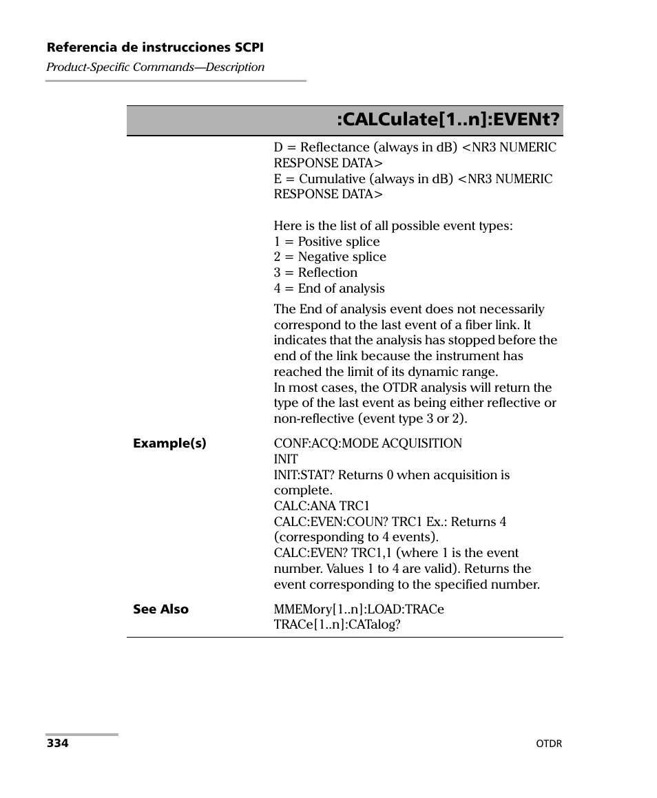 Calculate[1..n]:event | EXFO FTB-7000 OTDR Series for FTB-500 User Manual | Page 348 / 489