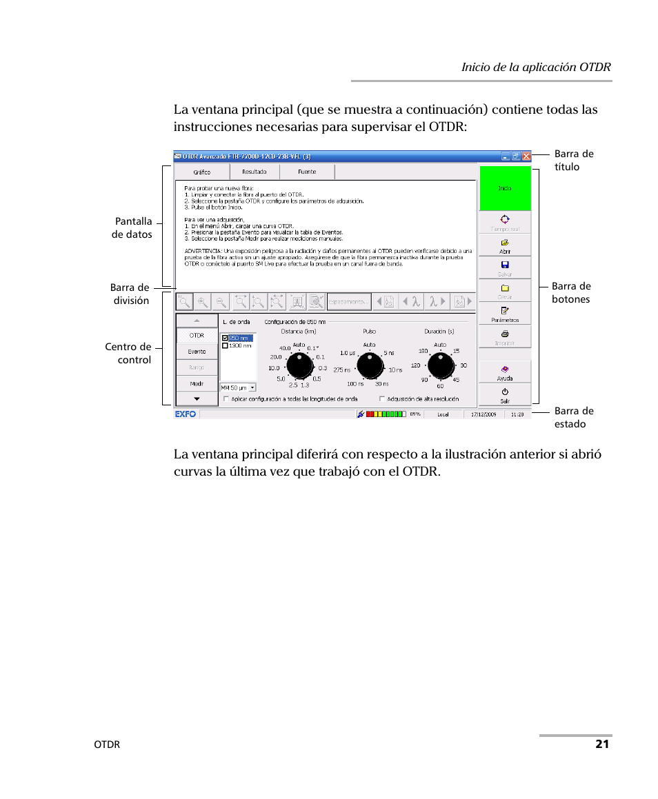 EXFO FTB-7000 OTDR Series for FTB-500 User Manual | Page 35 / 489
