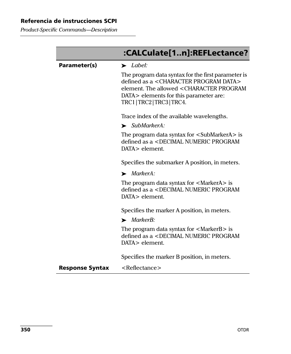 Calculate[1..n]:reflectance | EXFO FTB-7000 OTDR Series for FTB-500 User Manual | Page 364 / 489