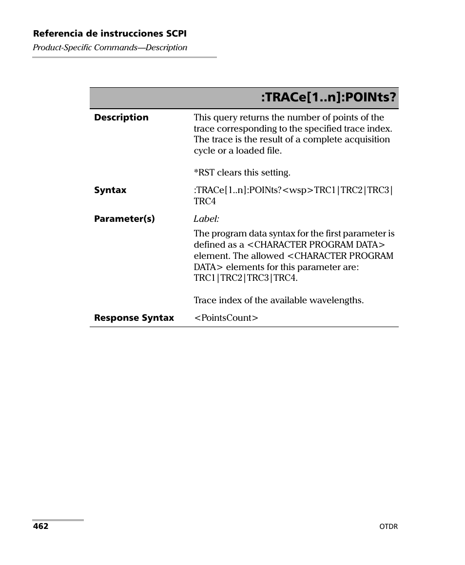 Trace[1..n]:points | EXFO FTB-7000 OTDR Series for FTB-500 User Manual | Page 476 / 489