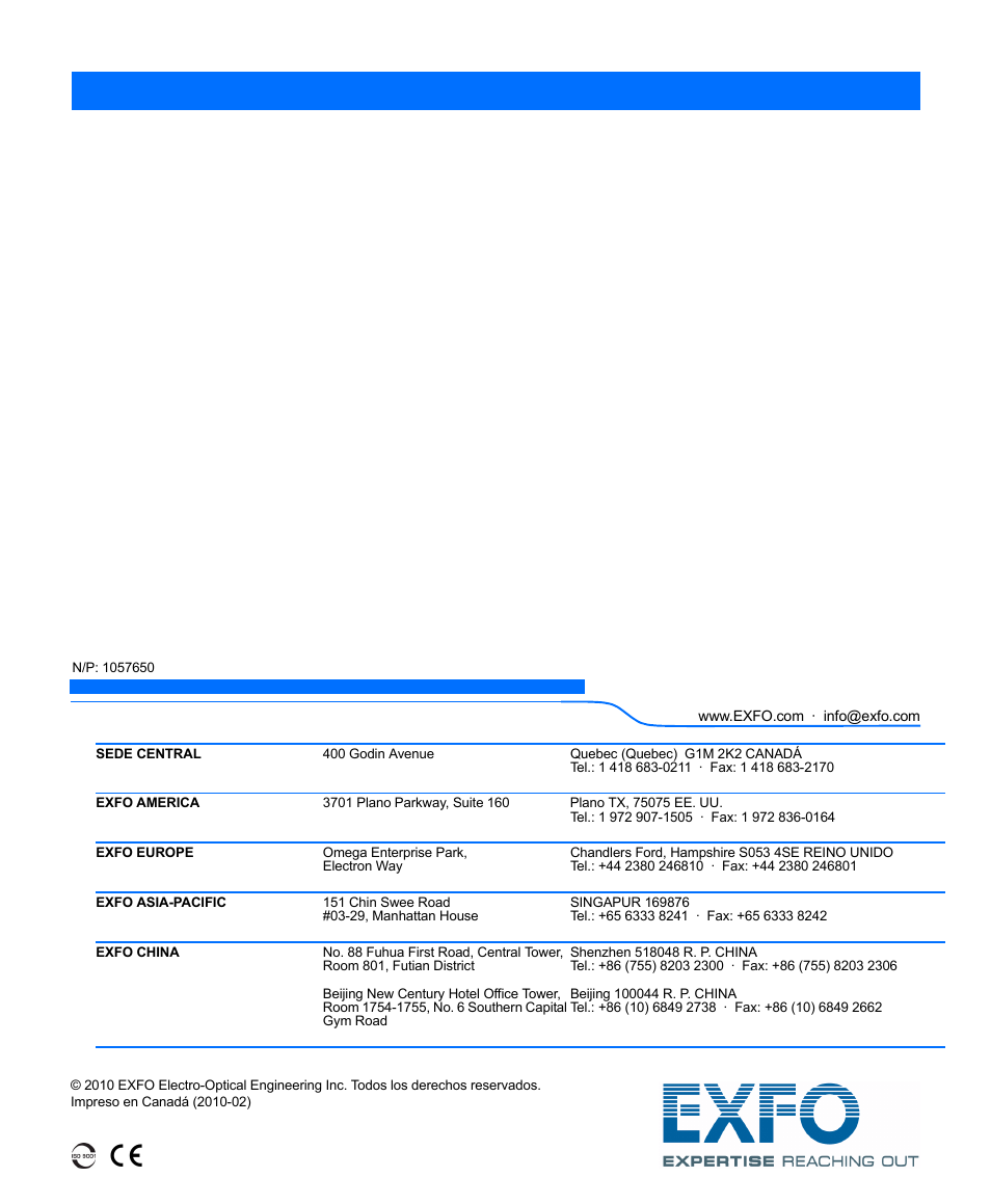 EXFO FTB-7000 OTDR Series for FTB-500 User Manual | Page 489 / 489