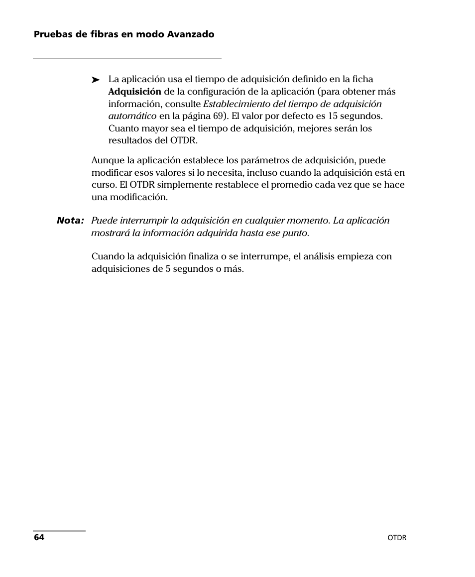 EXFO FTB-7000 OTDR Series for FTB-500 User Manual | Page 78 / 489