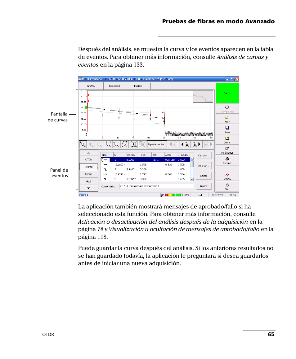 EXFO FTB-7000 OTDR Series for FTB-500 User Manual | Page 79 / 489