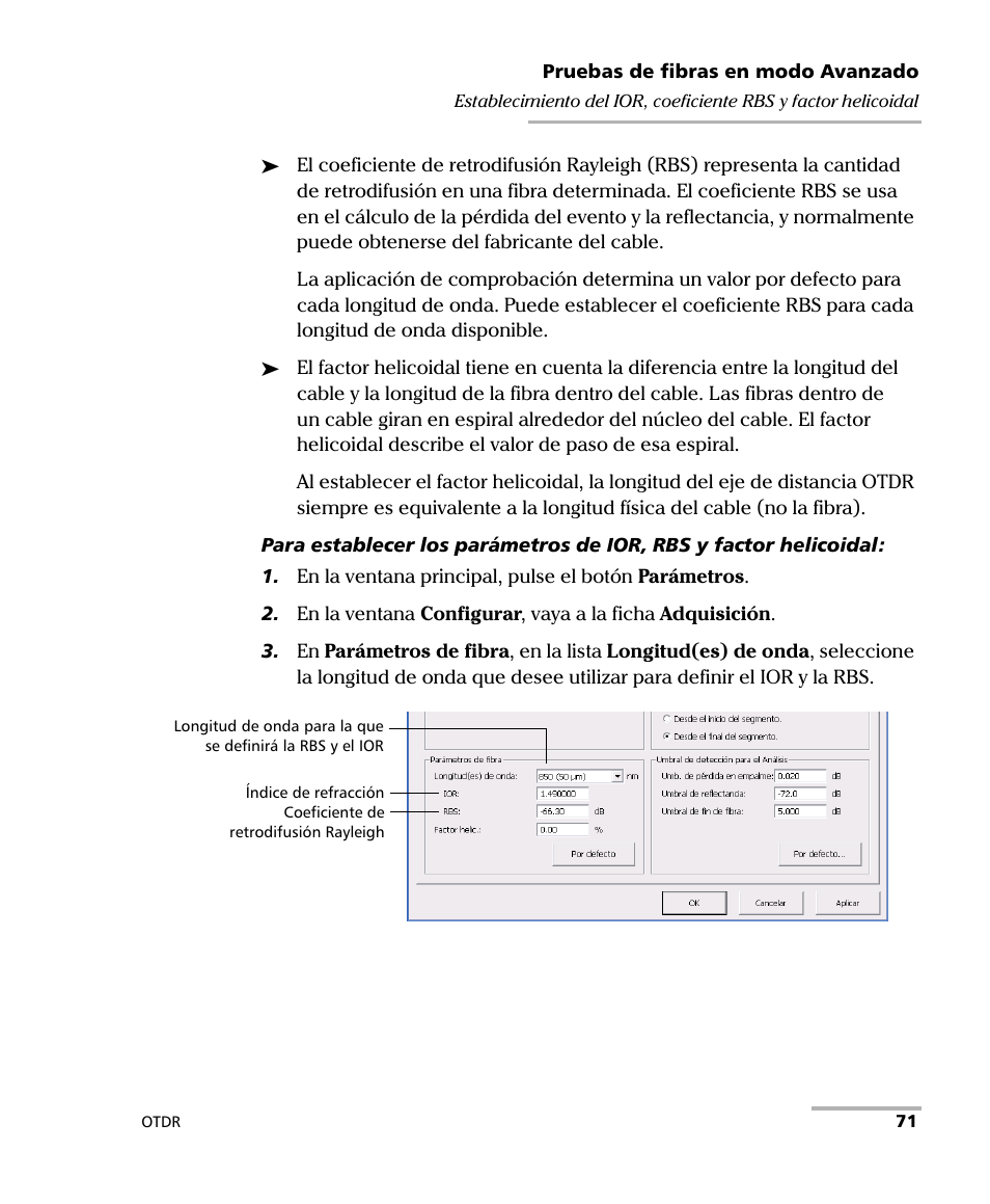 EXFO FTB-7000 OTDR Series for FTB-500 User Manual | Page 85 / 489