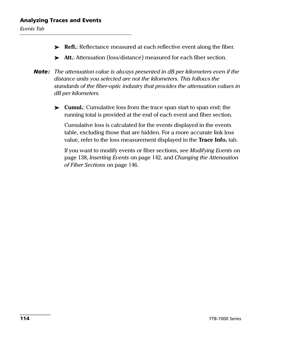 EXFO FTB-7000 OTDR for FTB-200 v2 User Manual | Page 128 / 339