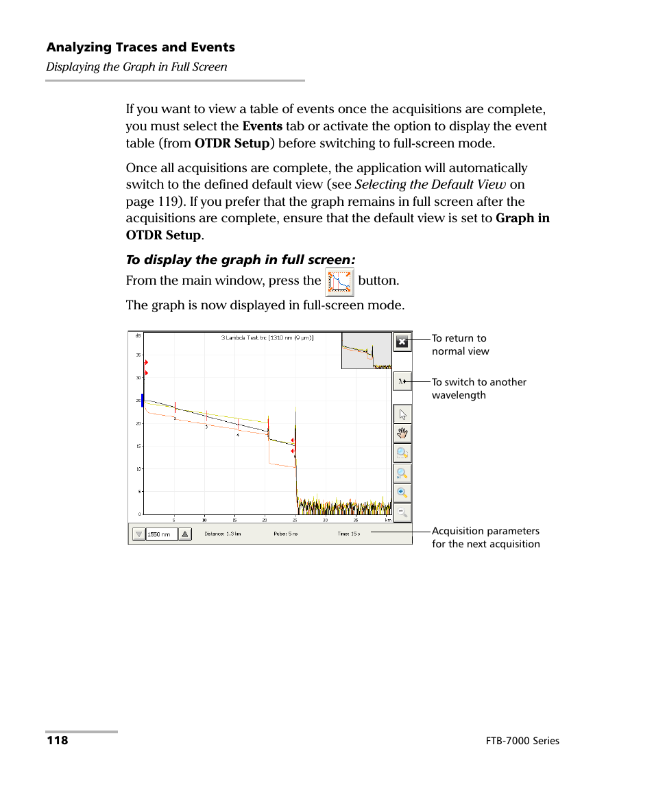 EXFO FTB-7000 OTDR for FTB-200 v2 User Manual | Page 132 / 339