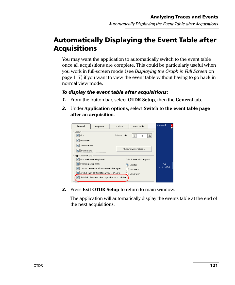 EXFO FTB-7000 OTDR for FTB-200 v2 User Manual | Page 135 / 339