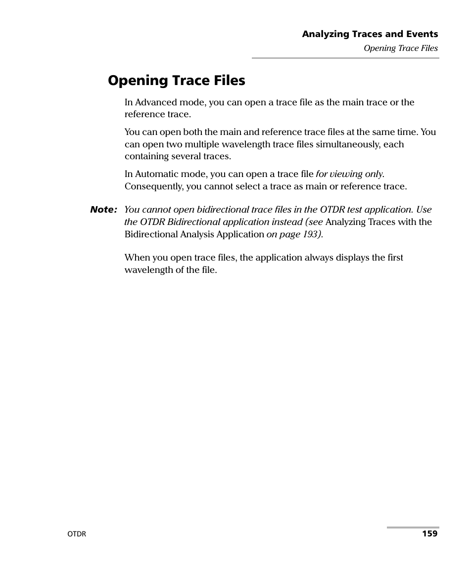 Opening trace files | EXFO FTB-7000 OTDR for FTB-200 v2 User Manual | Page 173 / 339