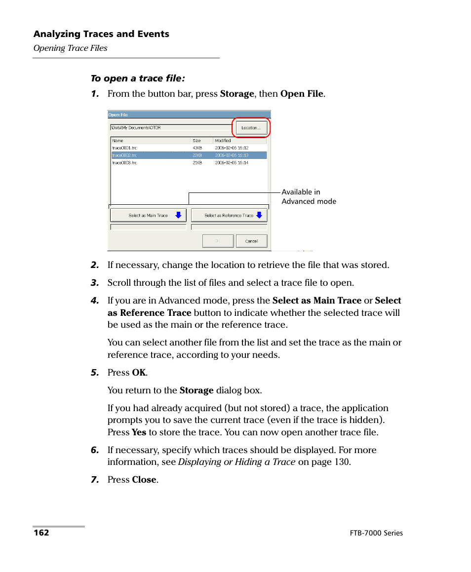 EXFO FTB-7000 OTDR for FTB-200 v2 User Manual | Page 176 / 339