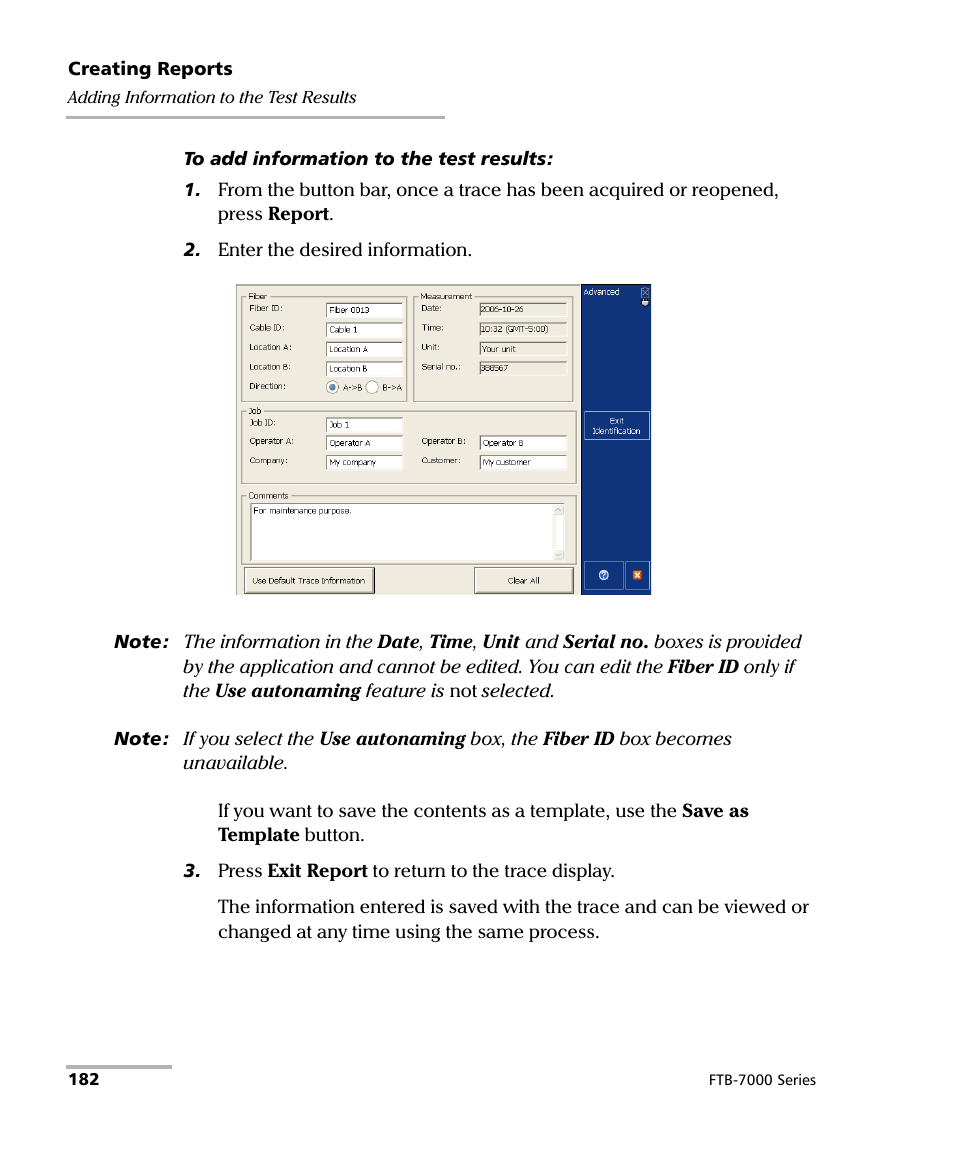 EXFO FTB-7000 OTDR for FTB-200 v2 User Manual | Page 196 / 339