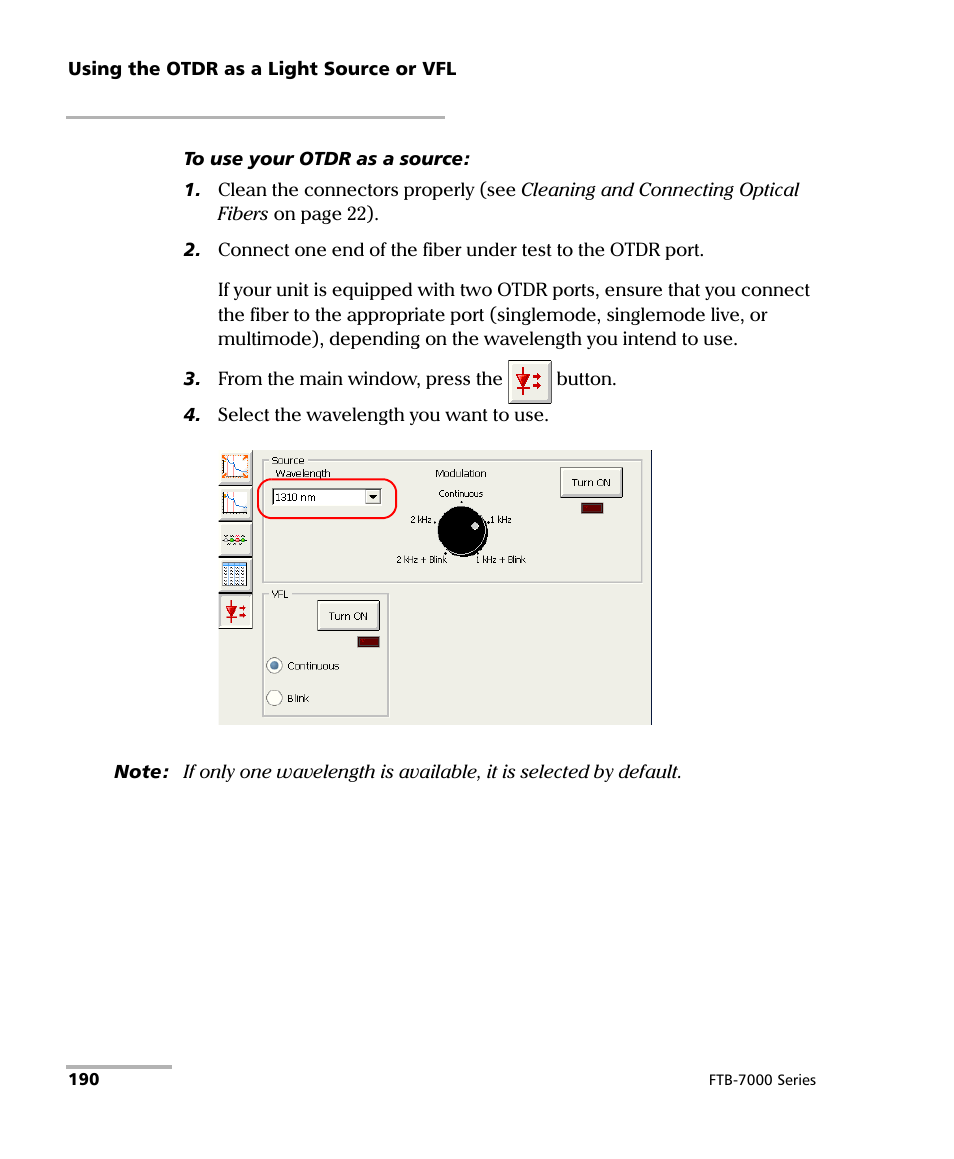 EXFO FTB-7000 OTDR for FTB-200 v2 User Manual | Page 204 / 339