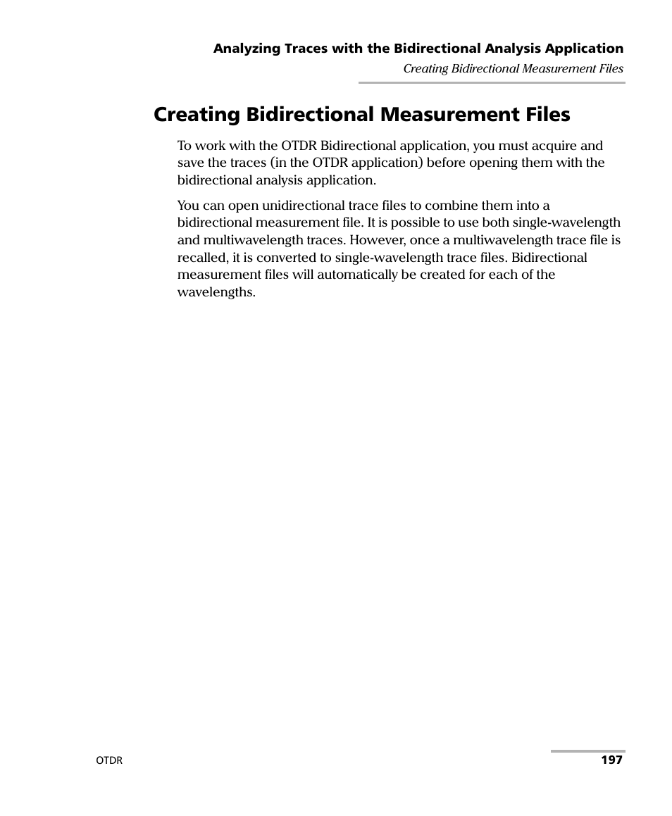 Creating bidirectional measurement files | EXFO FTB-7000 OTDR for FTB-200 v2 User Manual | Page 211 / 339