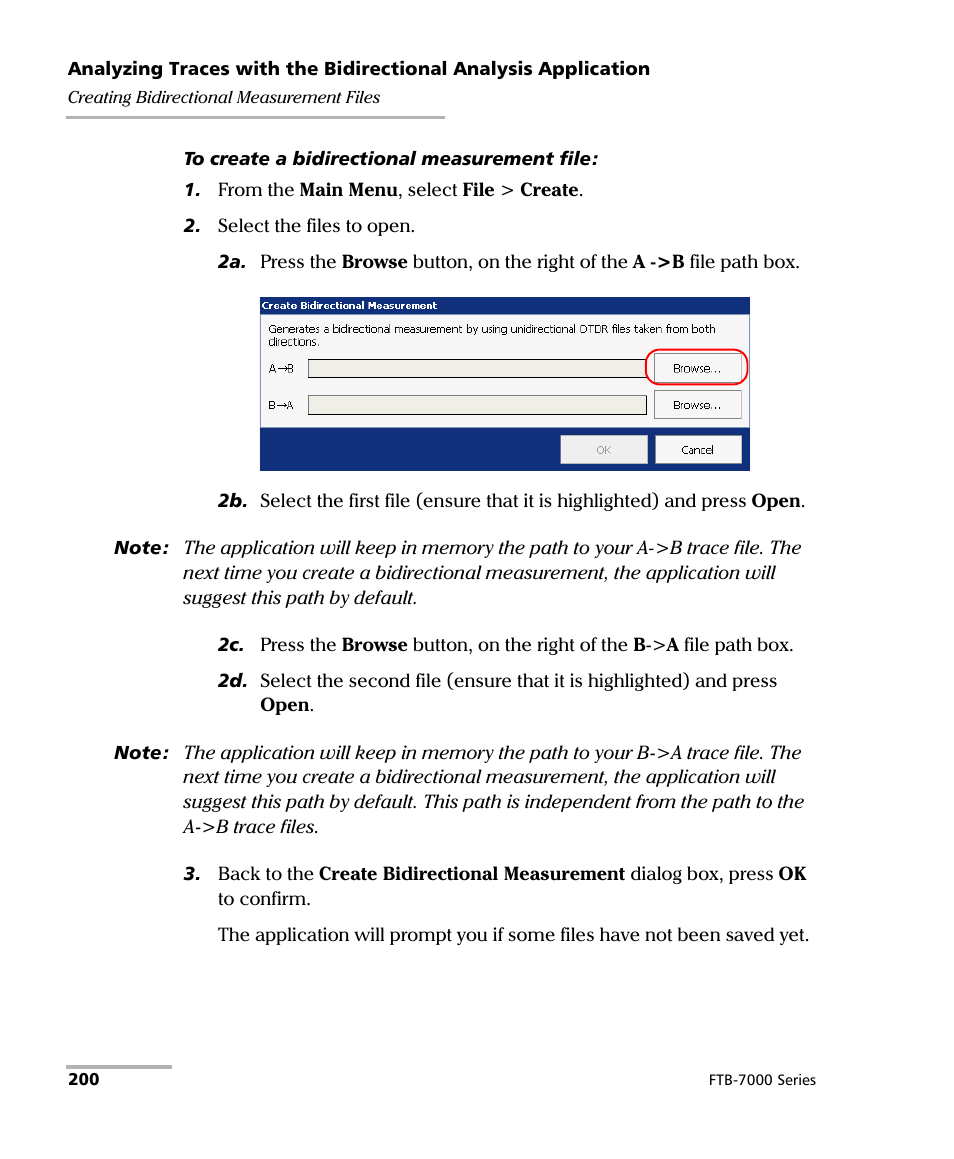 EXFO FTB-7000 OTDR for FTB-200 v2 User Manual | Page 214 / 339