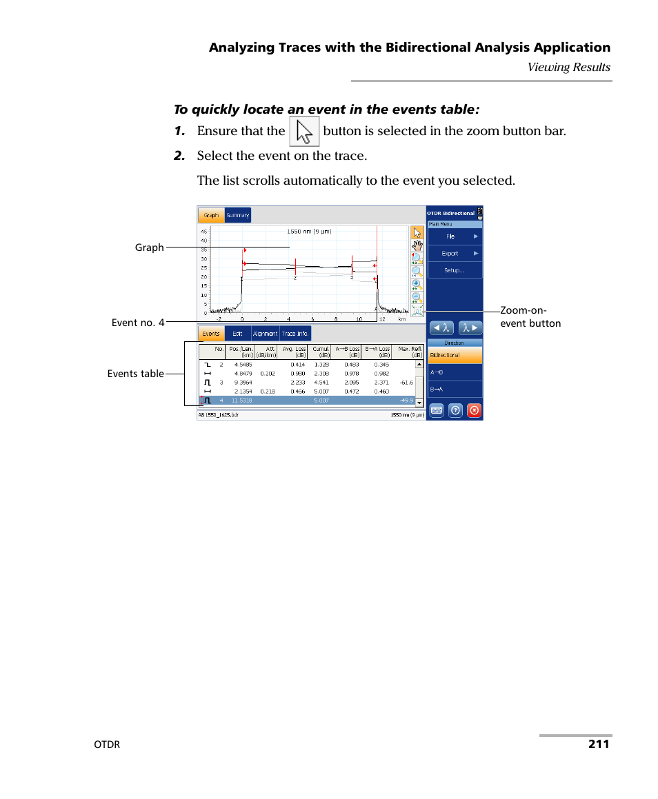 EXFO FTB-7000 OTDR for FTB-200 v2 User Manual | Page 225 / 339